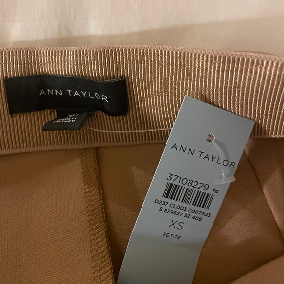 NWT Ann Taylor Camel Pencil Skirt - Picture 3 of 5